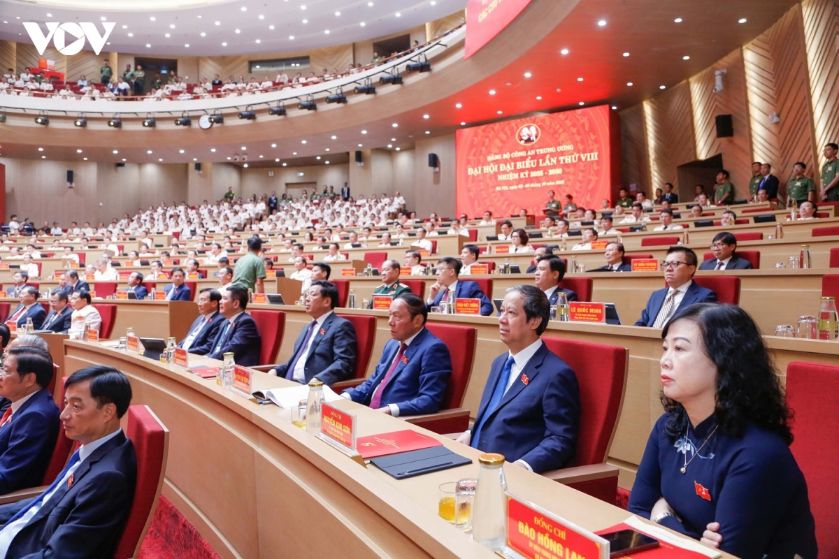 tong bi thu to lam du Dai hoi dai bieu Dang bo cong an trung uong lan thu viii hinh anh 5