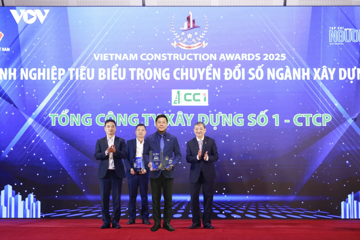 cc1 duoc vinh danh doanh nghiep tieu bieu chuyen doi so nganh xay dung 2025 hinh anh 1