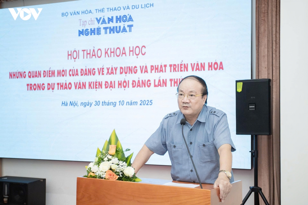 du thao van kien Dai hoi xiv dua ra quan diem moi ve phat trien van hoa hinh anh 3
