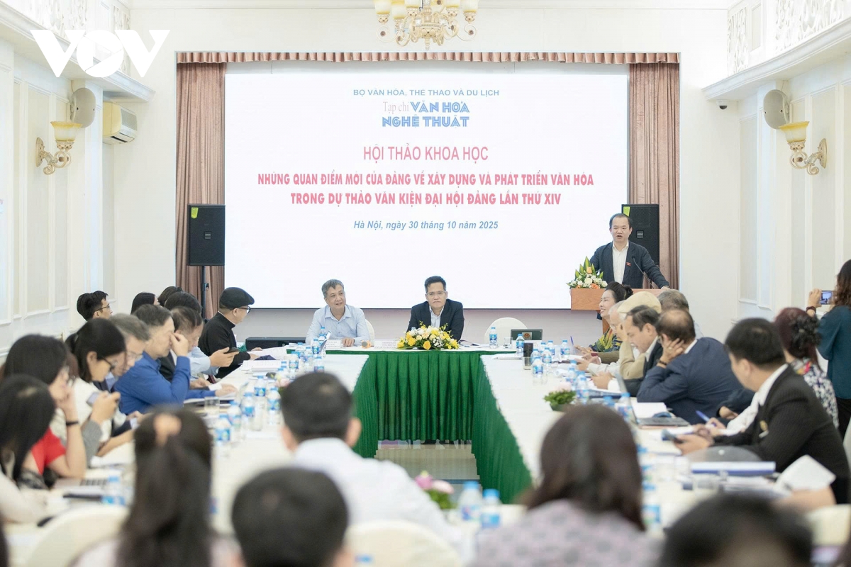 Dự thảo Văn kiện Đại hội XIV đưa ra quan điểm mới về phát triển văn hóa