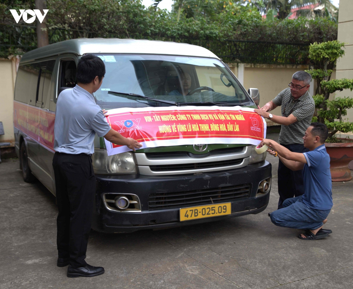 vov tay nguyen ho tro gao ba con vung ron lu phia Dong tinh Dak lak hinh anh 1