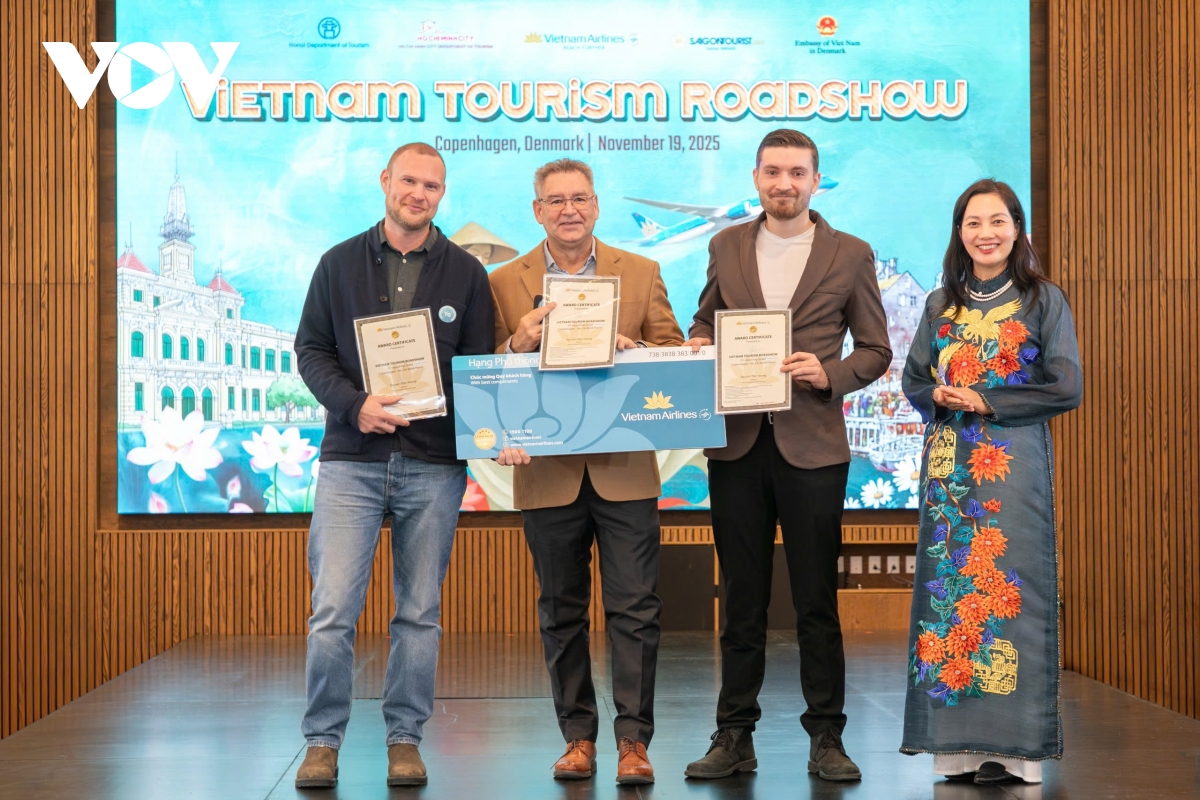 Vietnam Airlines khai trương đường bay đầu tiên nối Việt Nam và Đan Mạch