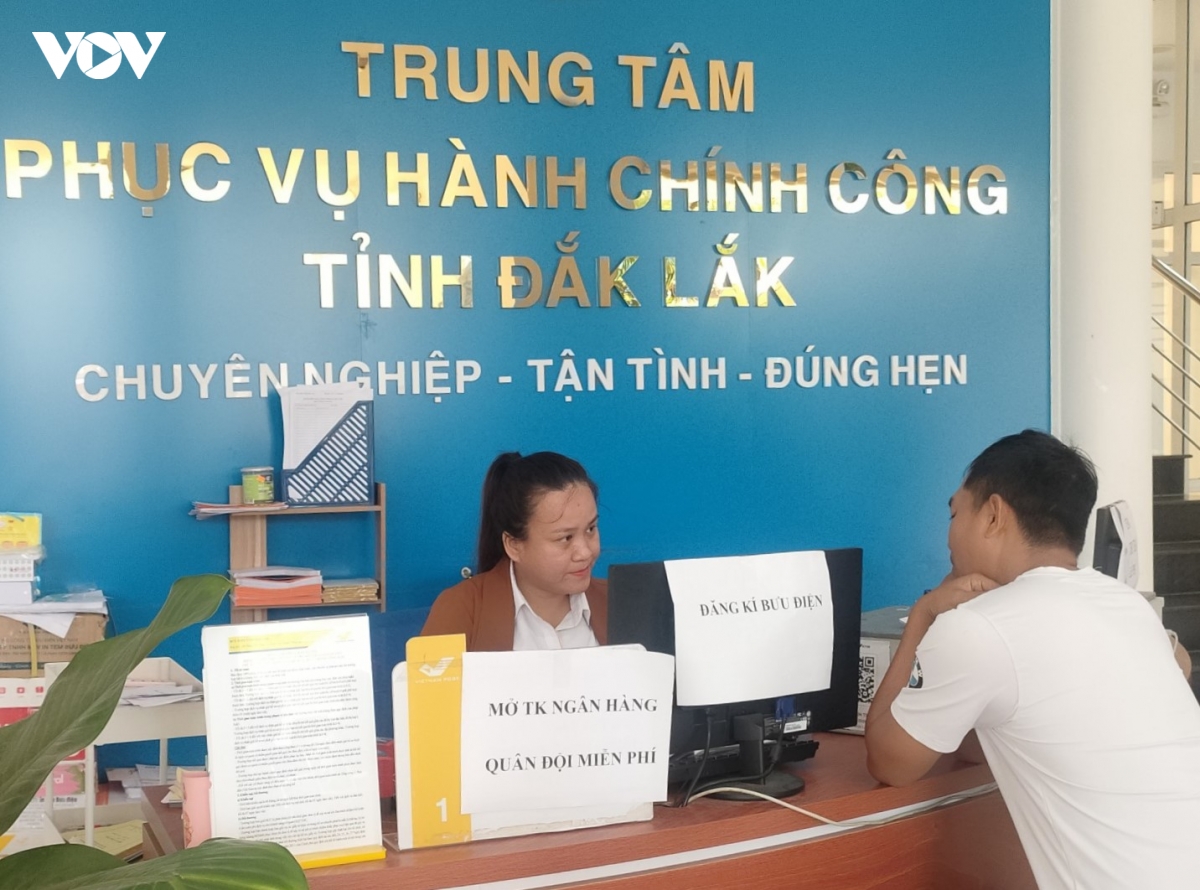 Dak lak nang cao chat luong phuc vu o cac trung tam phuc vu hanh chinh cong hinh anh 1