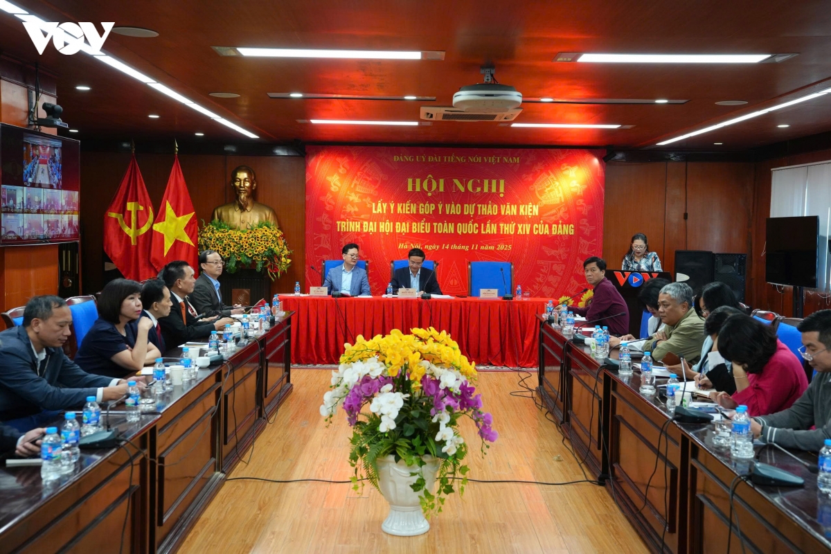 hoi nghi gop y du thao van kien Dai hoi xiv cua Dang tai vov hinh anh 3