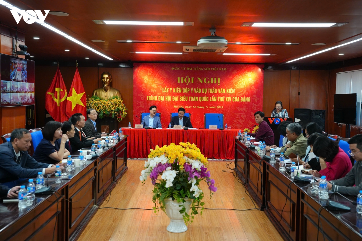 gop y du thao van kien Dai hoi xiv cua Dang su hoa quyen giua Dang voi dan hinh anh 1