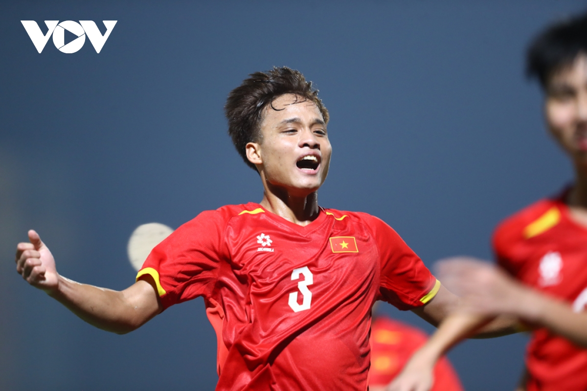 U17 Việt Nam thắng trận thứ ba liên tiếp tại vòng loại U17 châu Á 2026