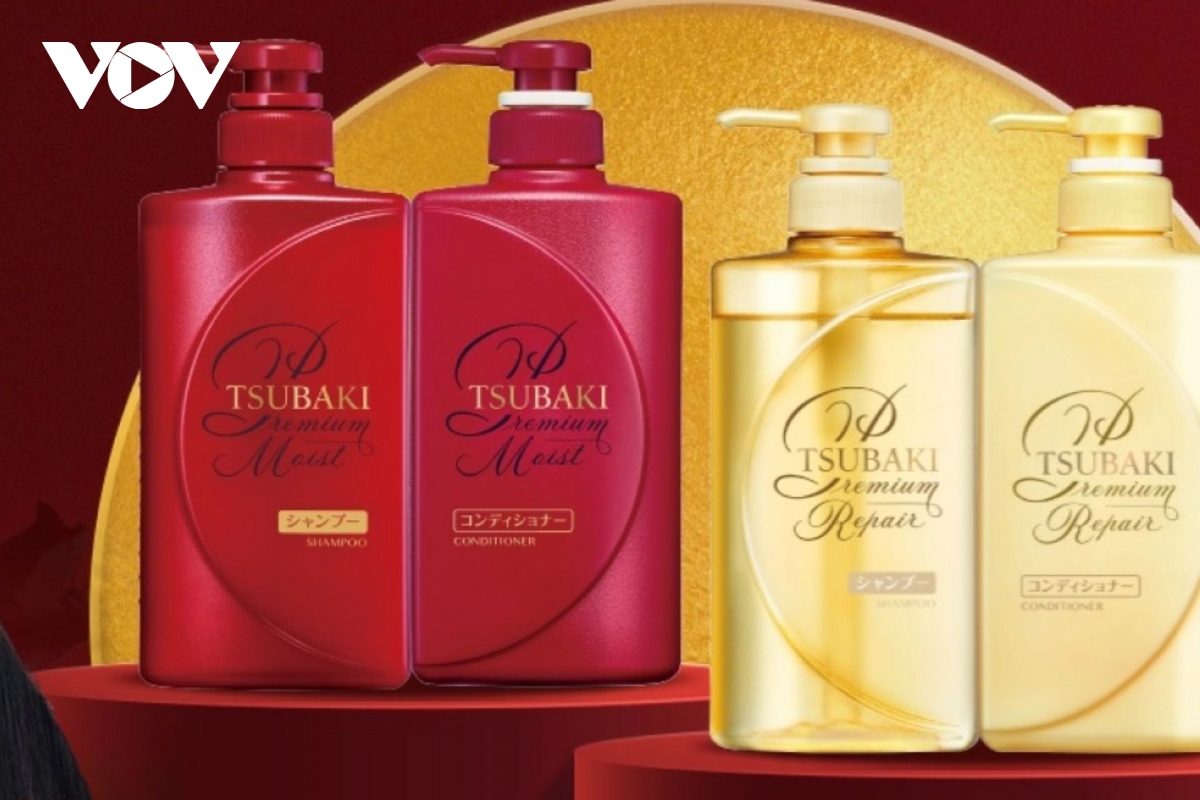 Sản phẩm Tsubaki Premium Moist &amp; Repair. (Nguồn ảnh: Internet)
