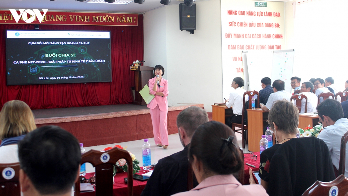 ca phe tuan hoan gop phan hien thuc hoa cam ket ve phat thai cua viet nam hinh anh 1
