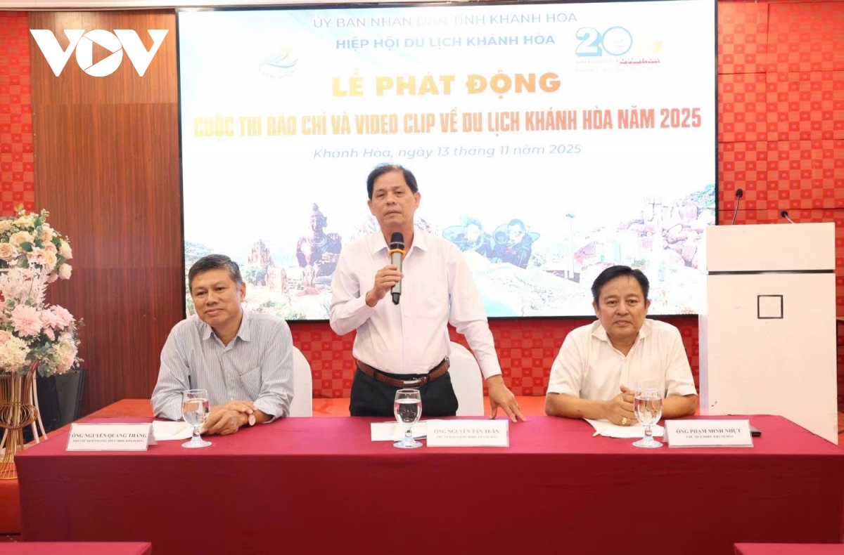 Phát động Cuộc thi báo chí và video clip về du lịch Khánh Hòa năm 2025