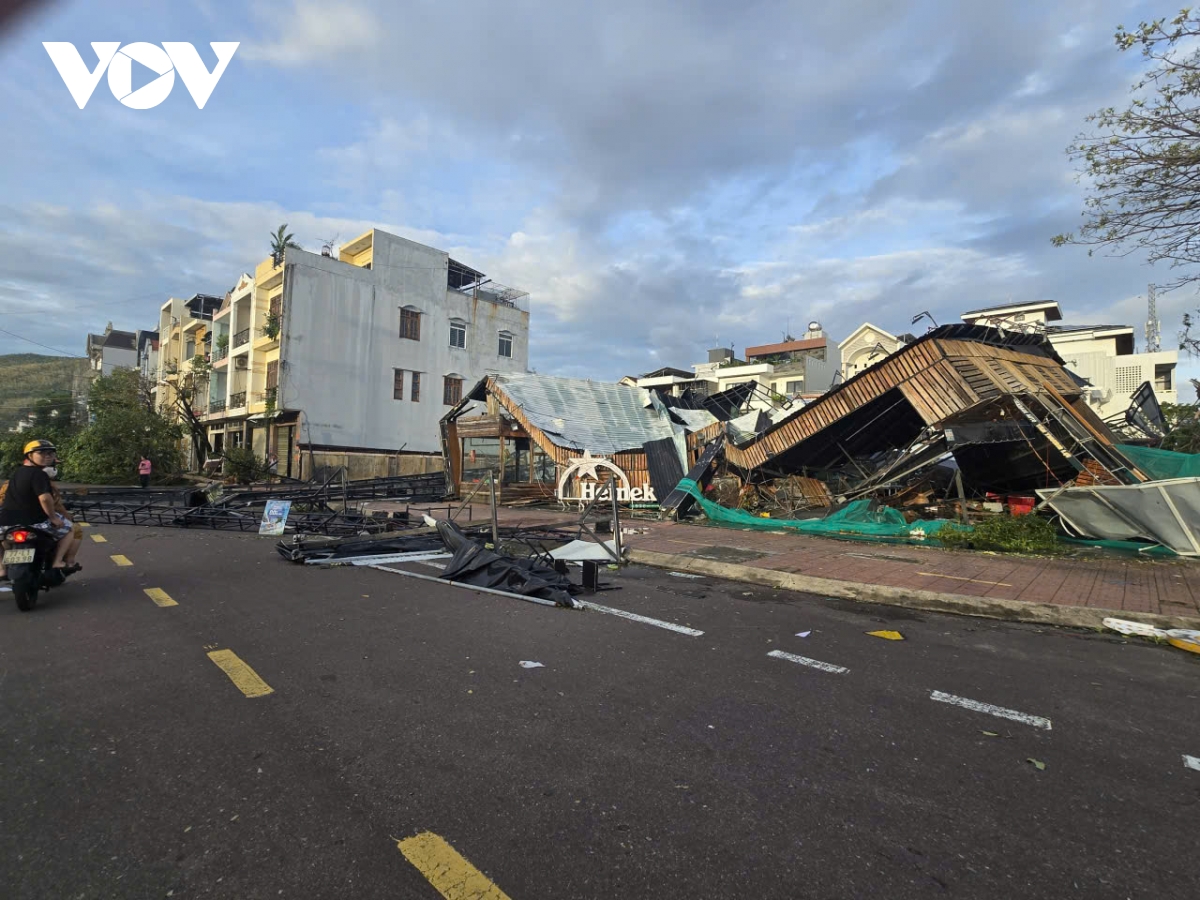 Những hình ảnh thiệt hại sau bão số 13 tại Đắk Lắk