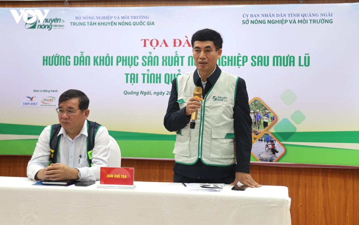 khuyen nong dong hanh voi nguoi dan khoi phuc san xuat sau mua lu hinh anh 6