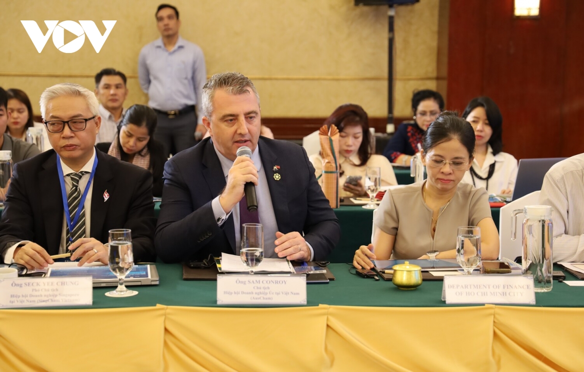 Ông Sam Conroy - Chủ tịch Hiệp hội Doanh nghiệp Australia tại Việt Nam.