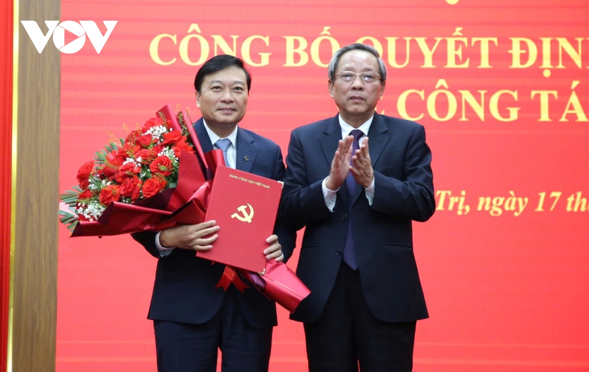 Chủ tịch tỉnh Nghệ An Lê Hồng Vinh giữ chức Phó Bí thư Tỉnh ủy Quảng Trị