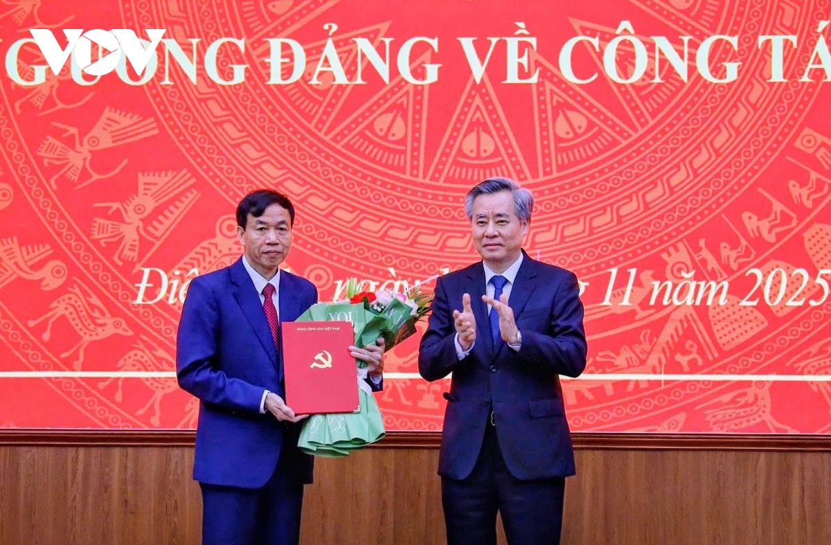 Chủ tịch UBND tỉnh Lai Châu được điều động giữ chức Phó Bí thư Tỉnh ủy Điện Biên