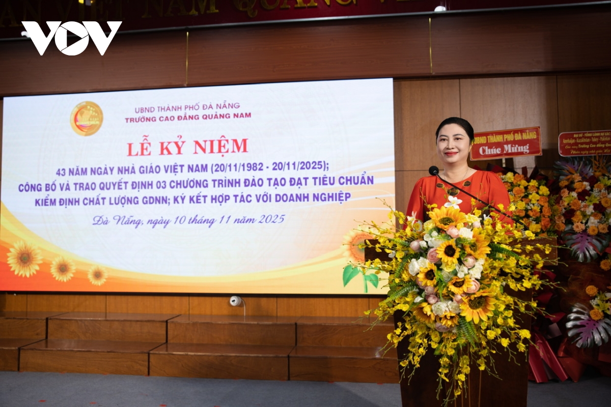 truong cao dang quang nam day manh hop tac quoc te trong dao tao nghe hinh anh 2