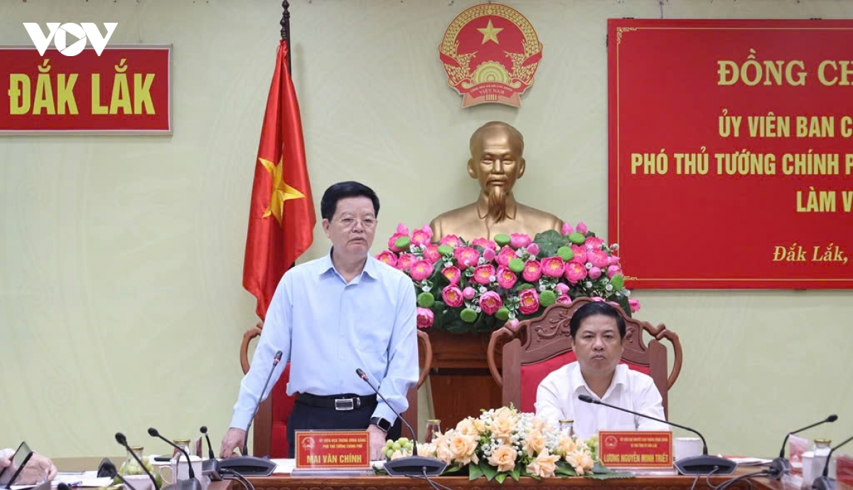 pho thu tuong mai van chinh yeu cau Dak lak day nhanh giai ngan von dau tu cong hinh anh 3