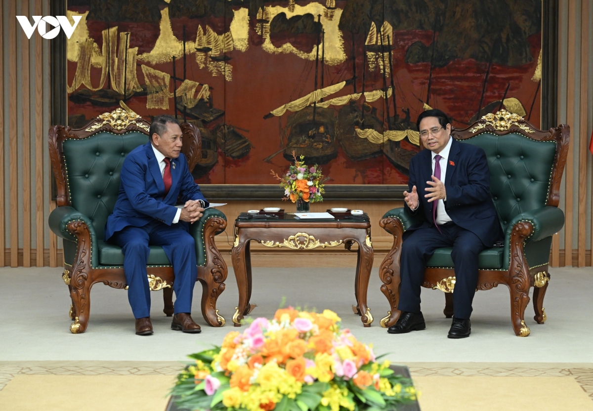 thu tuong tiep bo truong ngoai giao va ngoai thuong quan dao solomon hinh anh 2