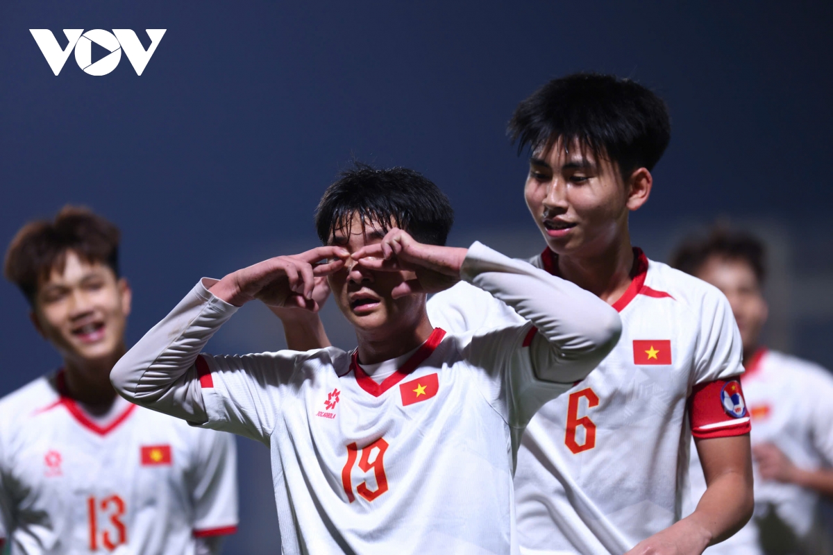 ket qua vong loai u17 chau A 2026 u17 viet nam thang de u17 macau trung quoc hinh anh 1