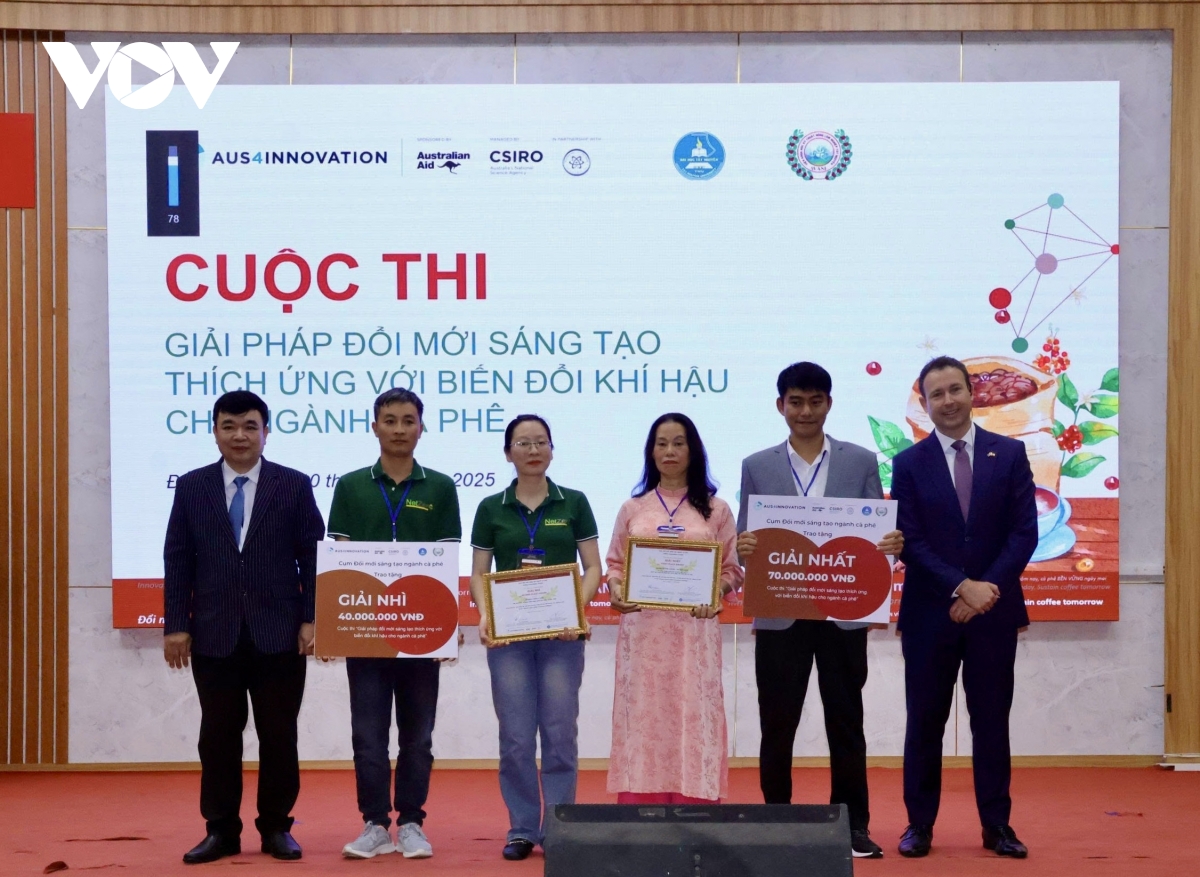 Lan tỏa sáng tạo thích ứng biến đổi khí hậu cho ngành cà phê