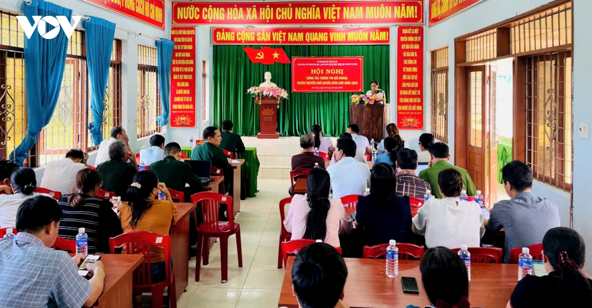 tang cuong thong tin doi ngoai, cung co chu quyen bien gioi tai Dak lak hinh anh 1