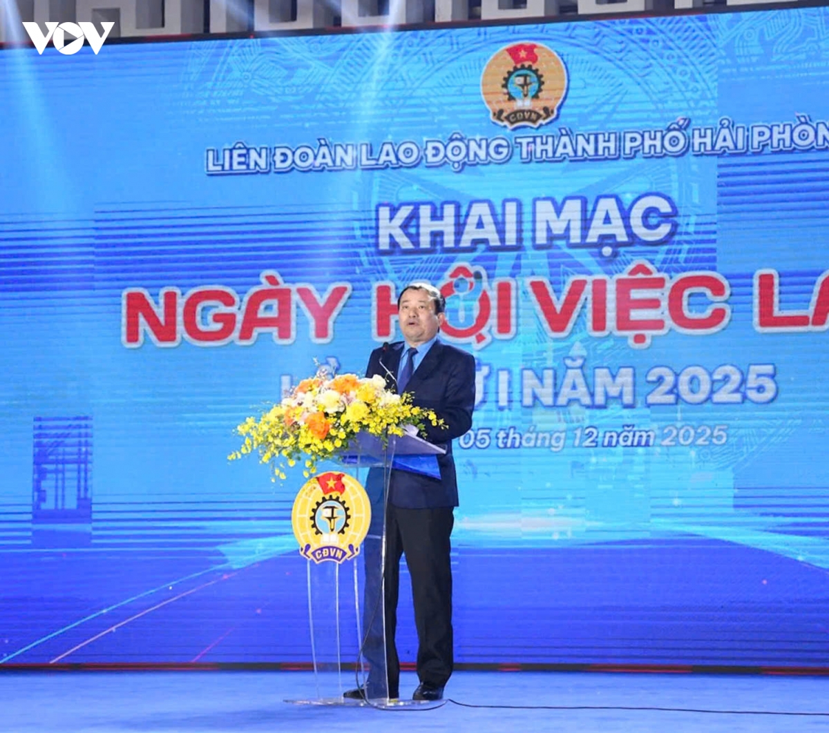 khai mac ngay hoi viec lam tp hai phong lan thu nhat hinh anh 2