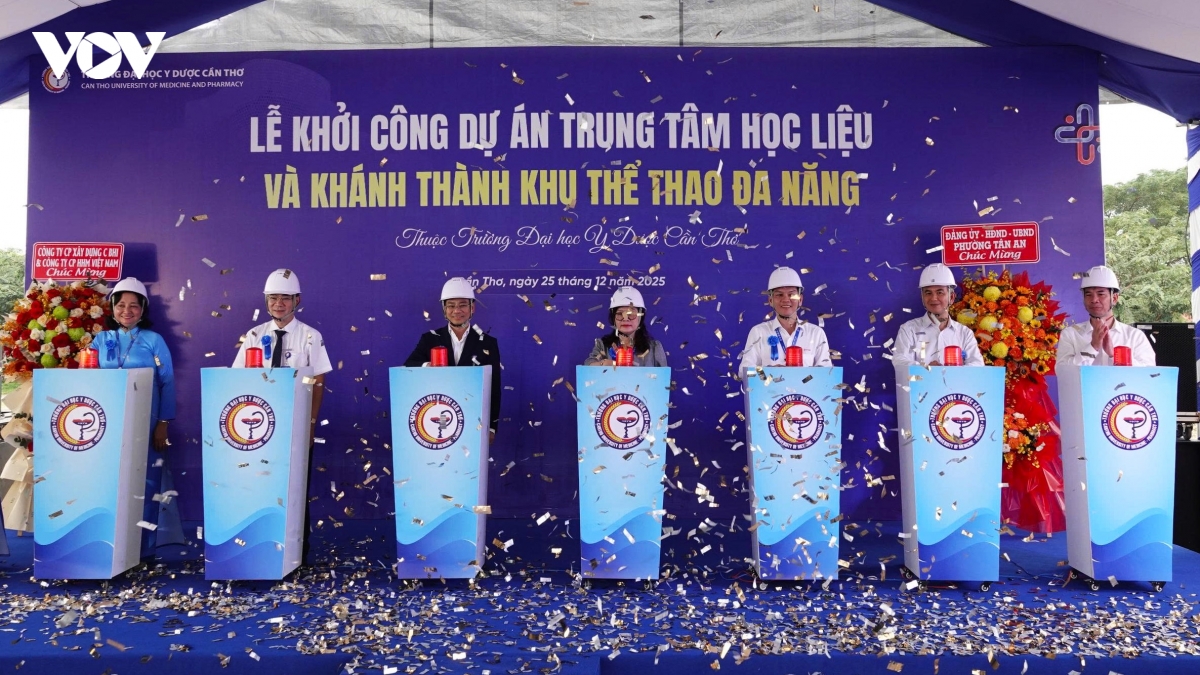 can tho khoi cong xay dung thu vien hien dai rong 6000m2 hinh anh 1