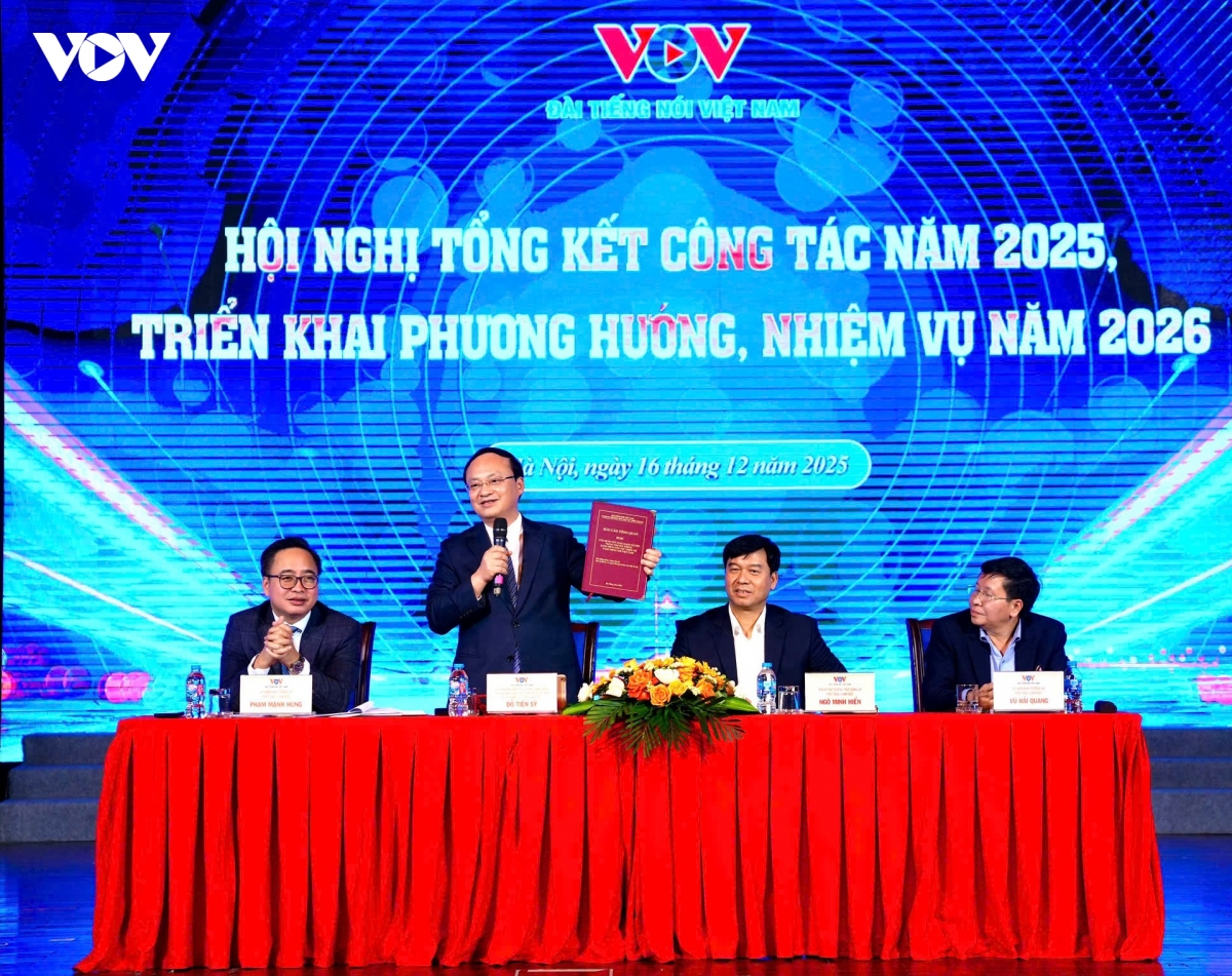 vov tong ket cong tac nam 2025, trien khai nhiem vu nam 2026 hinh anh 1