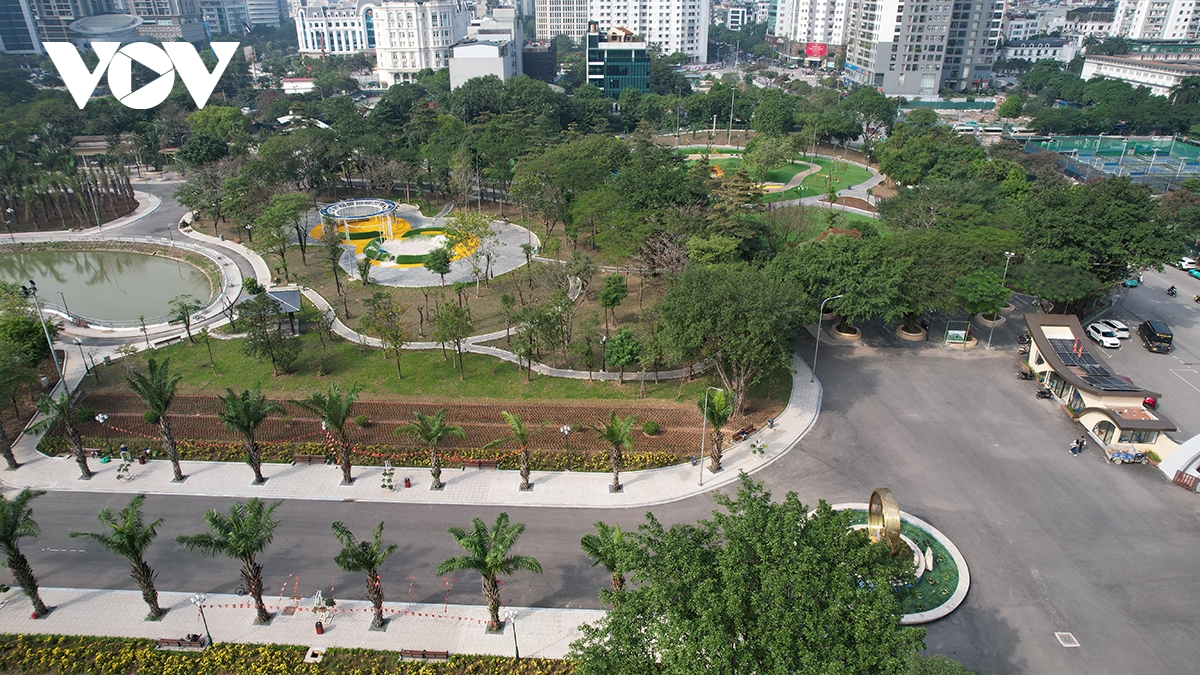 Hà Nội hoàn thiện hệ thống công viên, hướng tới đô thị xanh, đáng sống