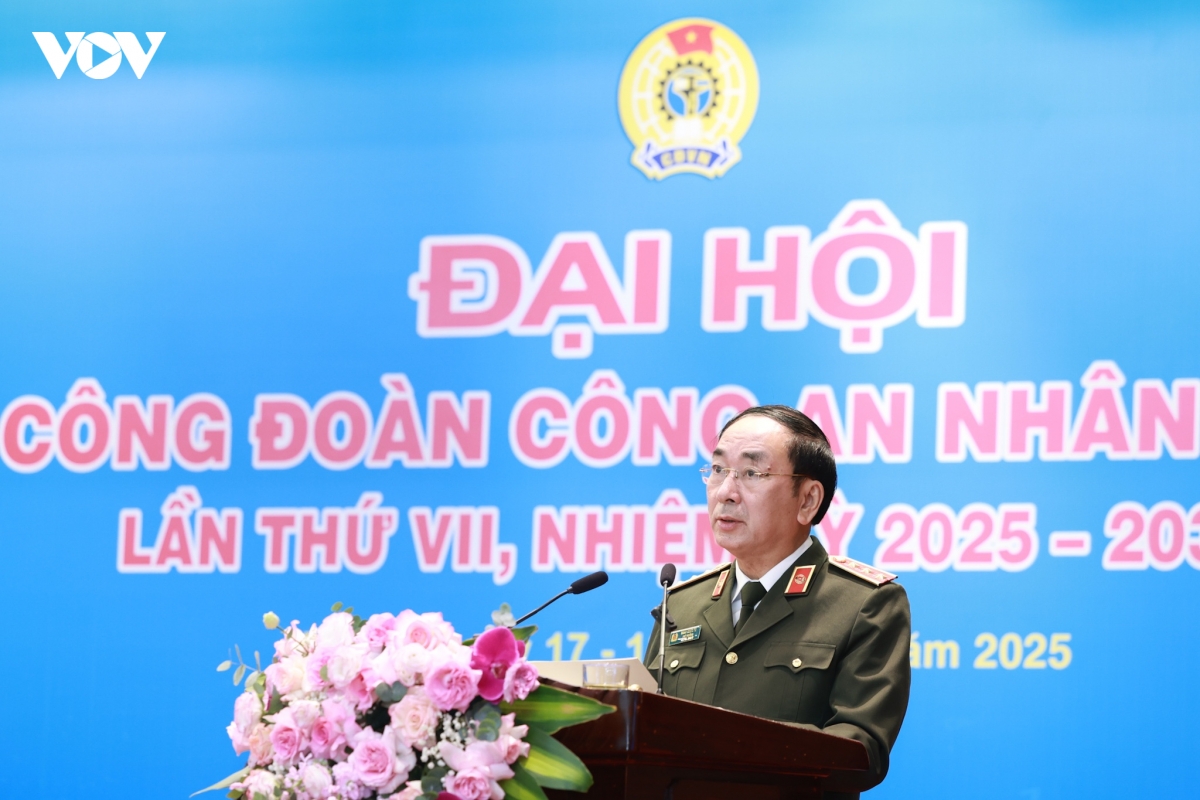 Dai hoi cong doan cong an nhan dan lan thu vii hinh anh 1