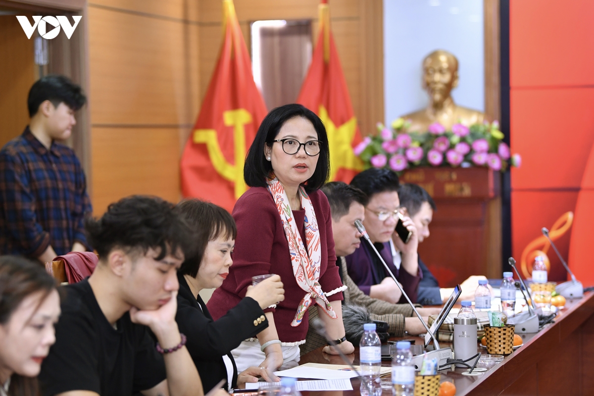 vov to chuc chuong trinh nghe thuat dac biet chao mung Dai hoi xiv cua Dang hinh anh 6
