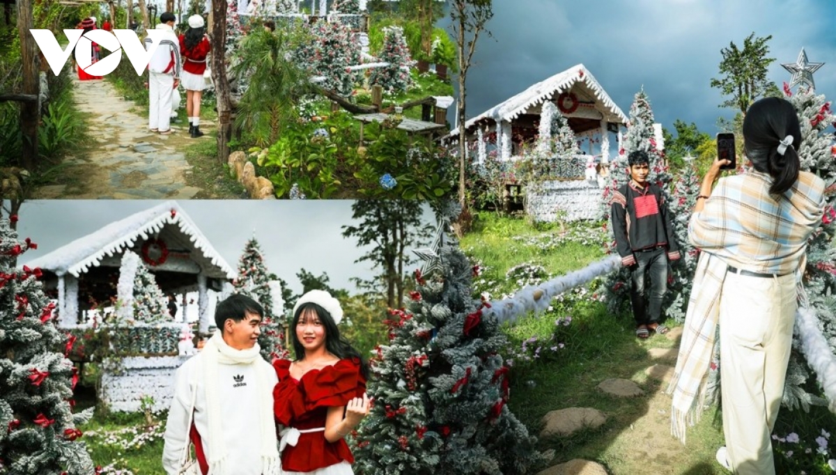 festive christmas atmosphere fills dak lak in vietnam s central highlands picture 13
