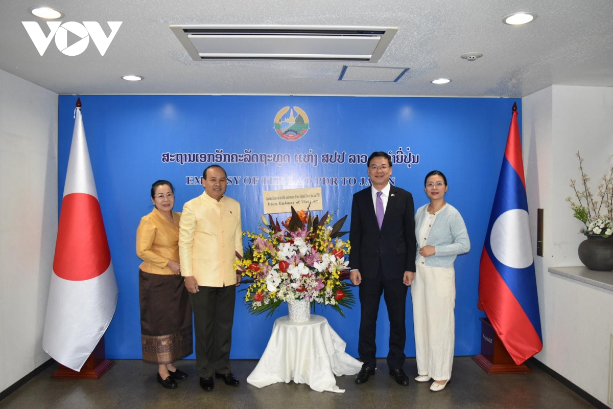 cac co quan dai dien ngoai giao cua viet nam va lao tai nhat ban thuc day gan ket hinh anh 1