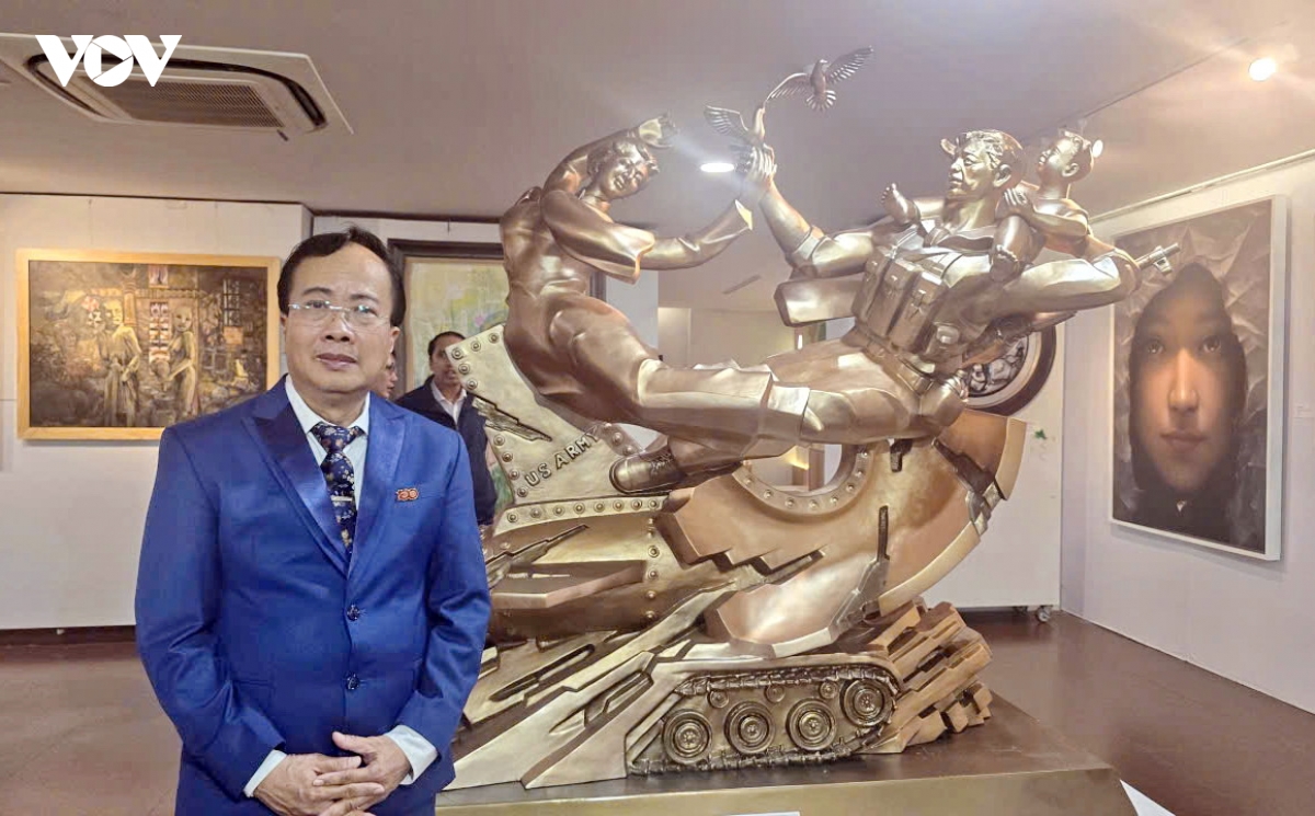 Da nang gioi thieu 55 tac pham tai trien lam my thuat 2025 hinh anh 4