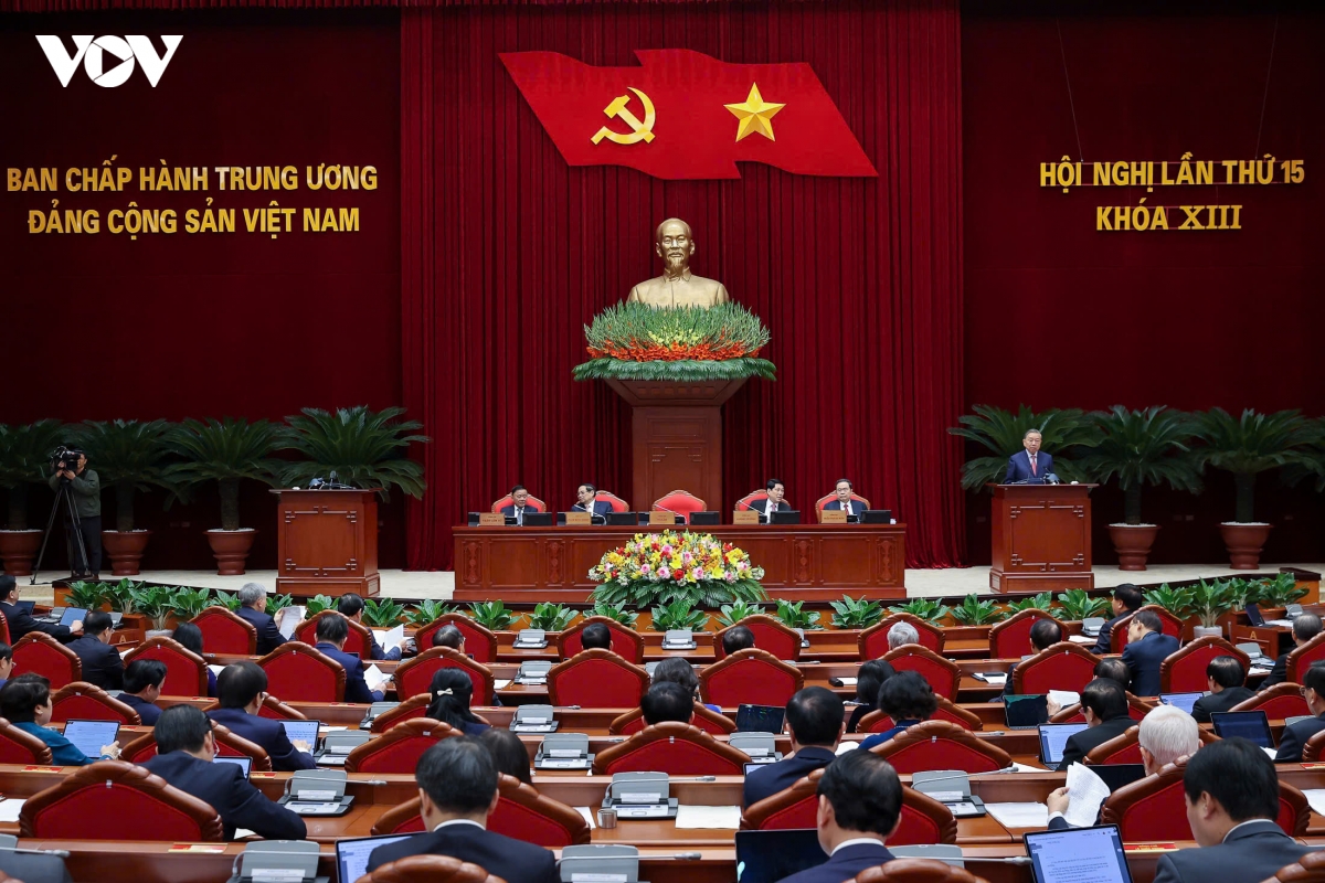 khai mac hoi nghi trung uong 15, ban cong tac nhan su Dai hoi xiv hinh anh 1