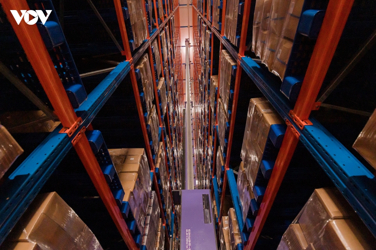 go diem nghen logistics nong nghiep bang kho lanh tu dong asrs lon nhat Dong nam A hinh anh 3