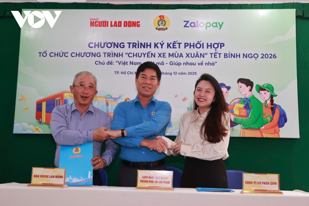 Khởi động “Chuyến xe mùa xuân” đưa lao động về quê ăn Tết