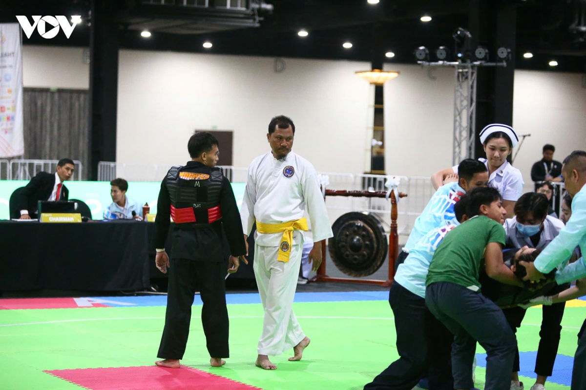vo si pencak silat viet nam guc nga tren san dau, doi phuong duoc xu thang hinh anh 4