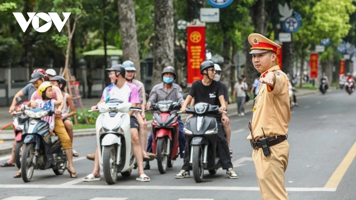Phân luồng giao thông phục vụ Đại hội Thi đua yêu nước toàn quốc lần thứ XI