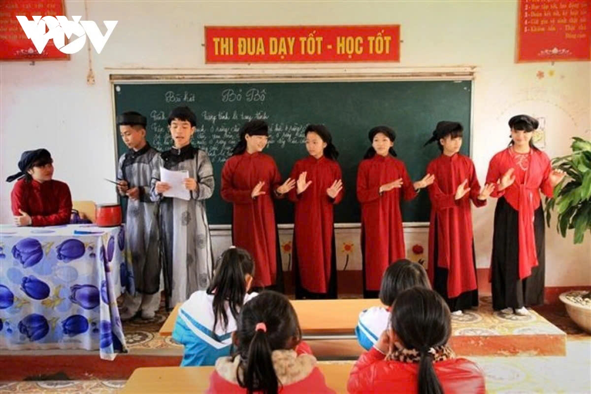 phu tho giao duc di san trong truong hoc, khoi day tinh yeu que huong hinh anh 3
