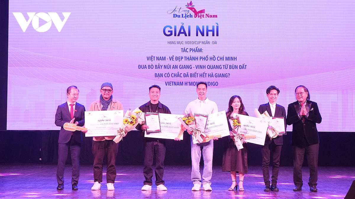 trao giai cuoc thi sang tao video clip An tuong du lich viet nam nam 2025 hinh anh 7