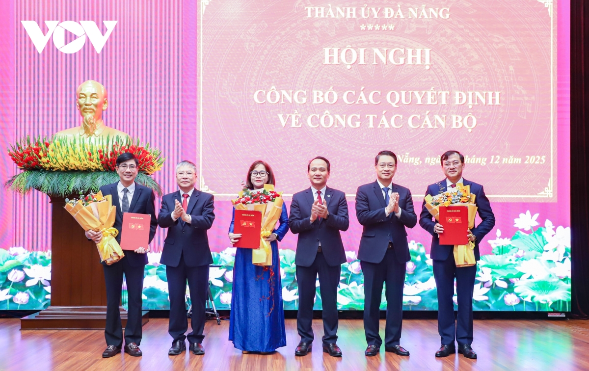 Đà Nẵng điều động, bổ nhiệm nhiều cán bộ chủ chốt