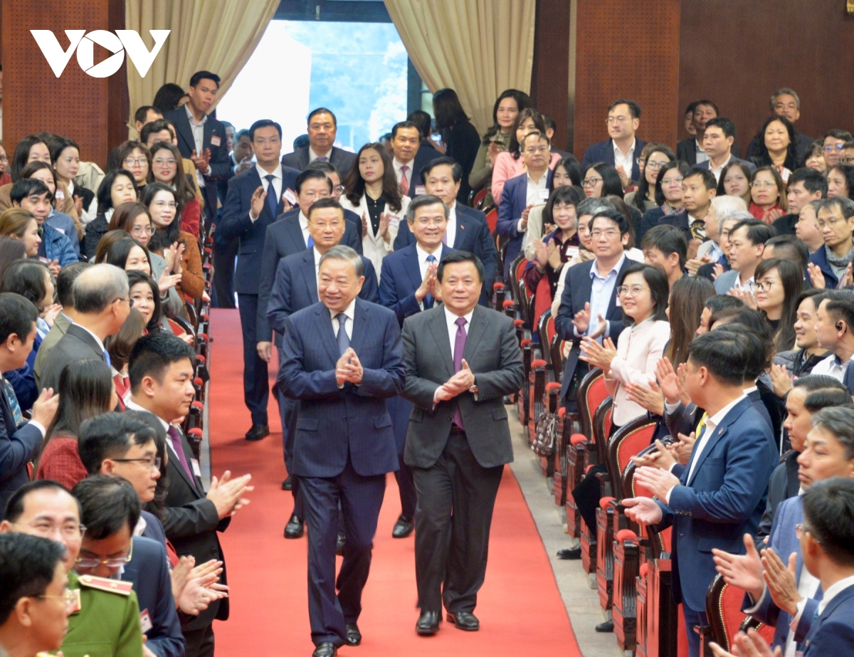 Tổng Bí thư dự Hội nghị tổng kết của Học viện Chính trị Quốc gia Hồ Chí Minh