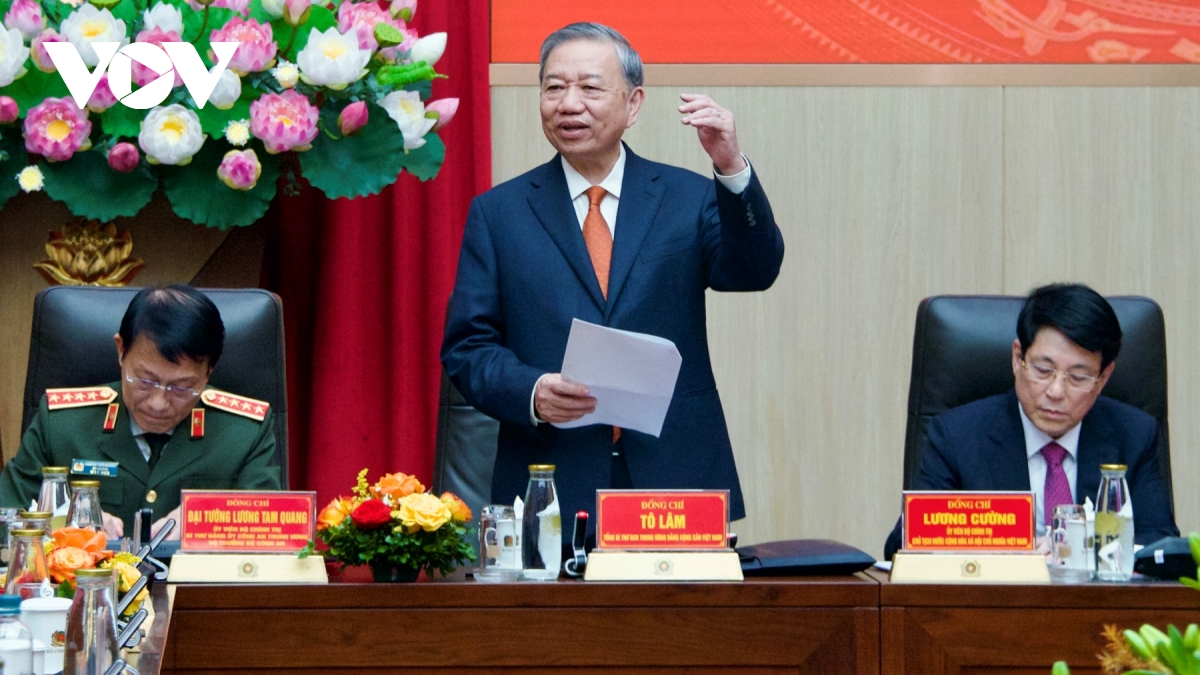 Tổng Bí thư: Xây dựng lực lượng CAND cách mạng, chính quy, tinh nhuệ, hiện đại