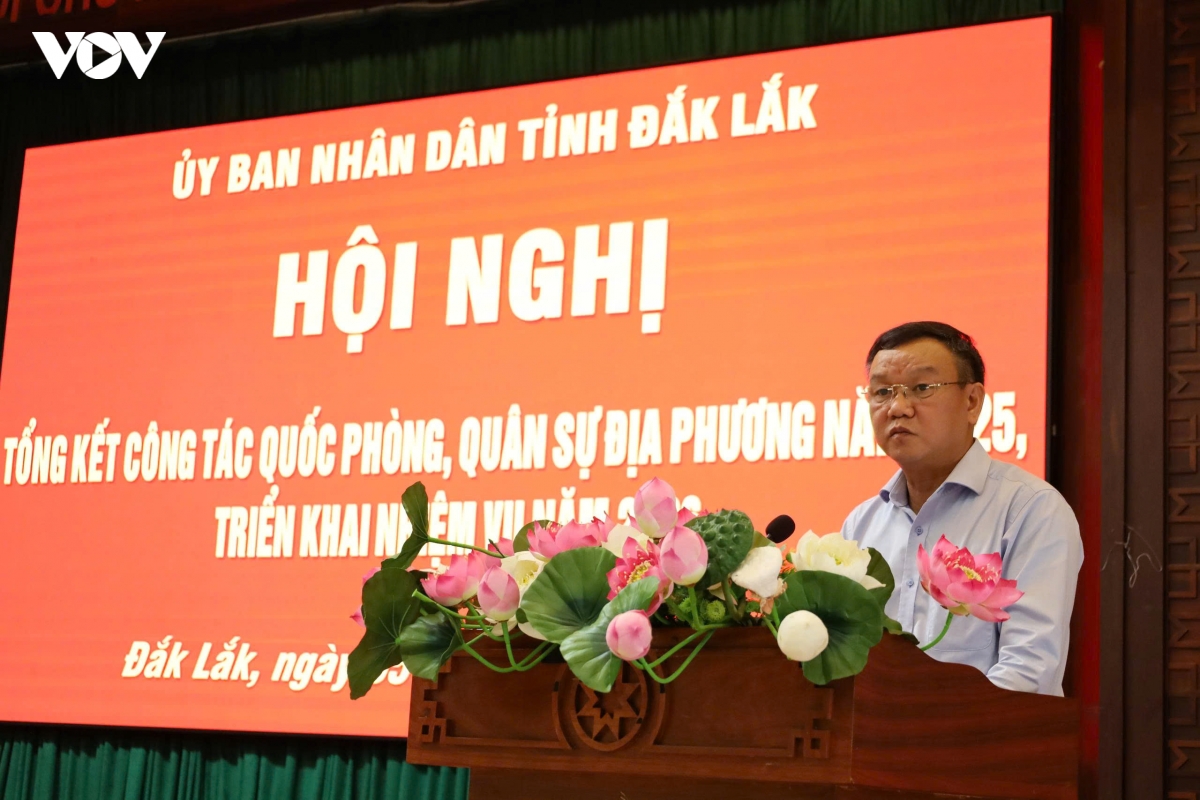 Dak lak tong ket nhiem vu quoc phong, quan su dia phuong nam 2025 hinh anh 2