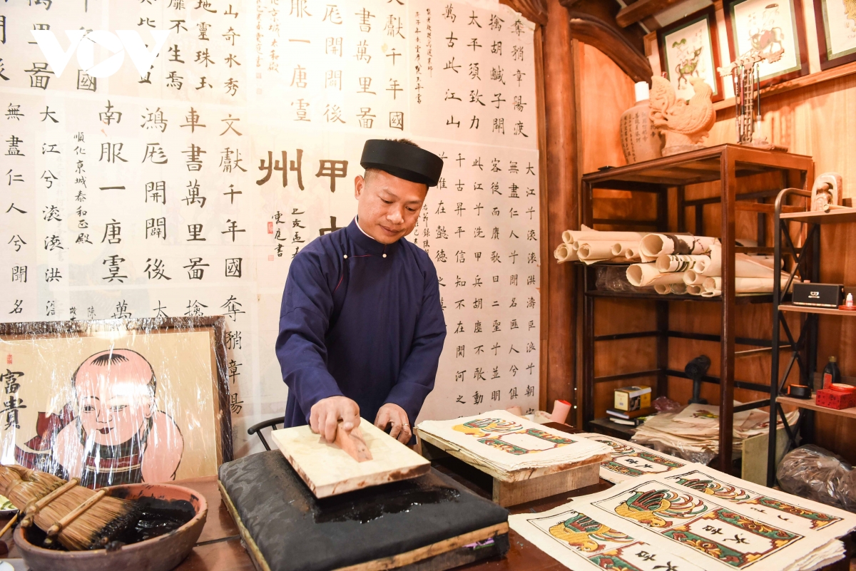 Bắc Ninh sẽ tổ chức đón nhận bằng của UNESCO vinh danh nghề làm tranh dân gian Đông Hồ