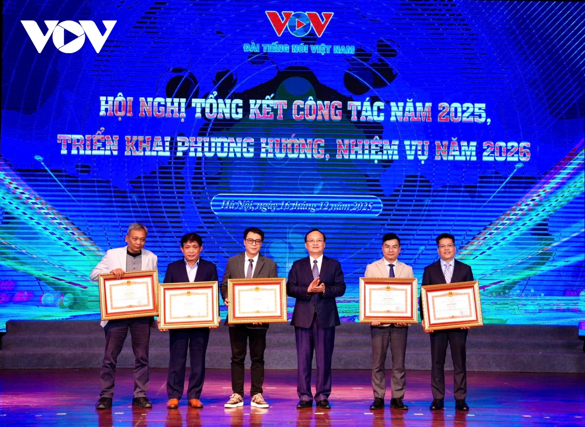 VOV tổng kết công tác năm 2025, triển khai nhiệm vụ năm 2026
