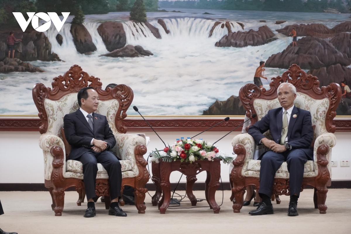 Việt Nam và Lào tăng cường hợp tác lĩnh vực tuyên giáo và dân vận