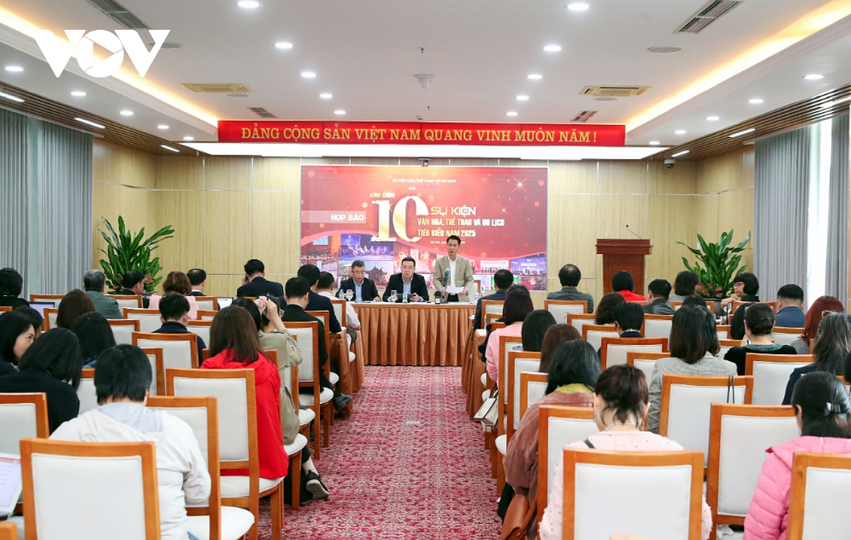 vietnam starts vote for top 10 cultural, sports and tourism events of 2025 picture 2