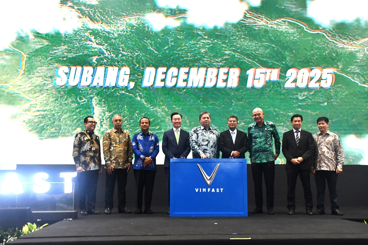 VinFast chính thức khánh thành nhà máy ô tô điện tại Indonesia