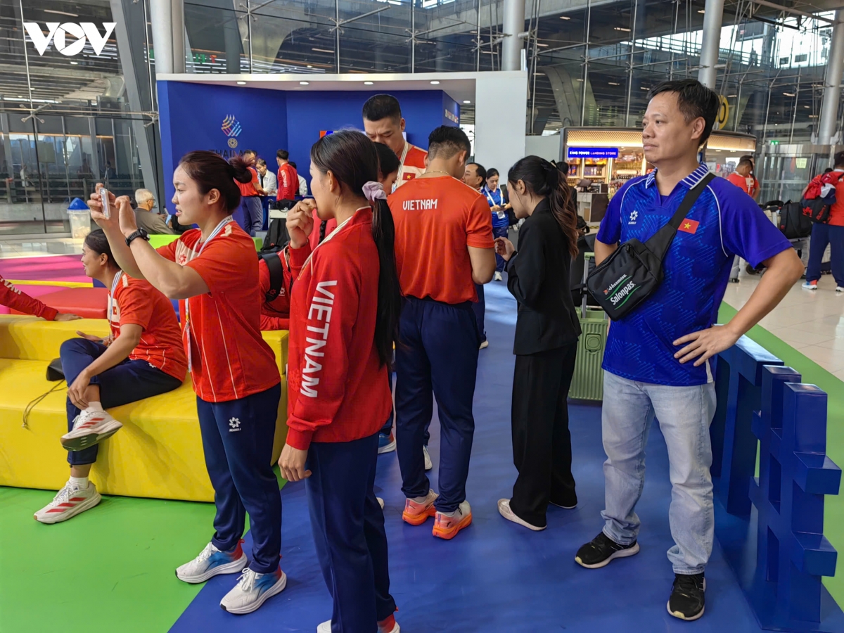 Doan the thao viet nam da den thai lan, quyet tam gianh 100 hcv sea games 33 hinh anh 5